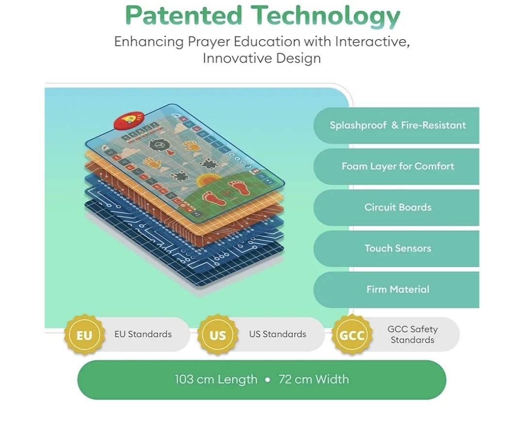 سجادة الصلاة التعليمية - ممتعة وسهلة وتفاعلية