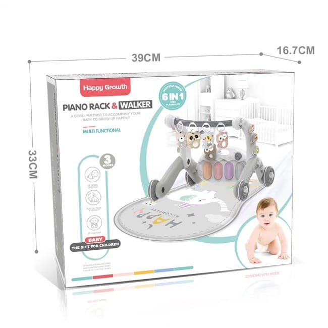 Educational Baby Walker with Musical Toys – Supports Walking & Balance Development