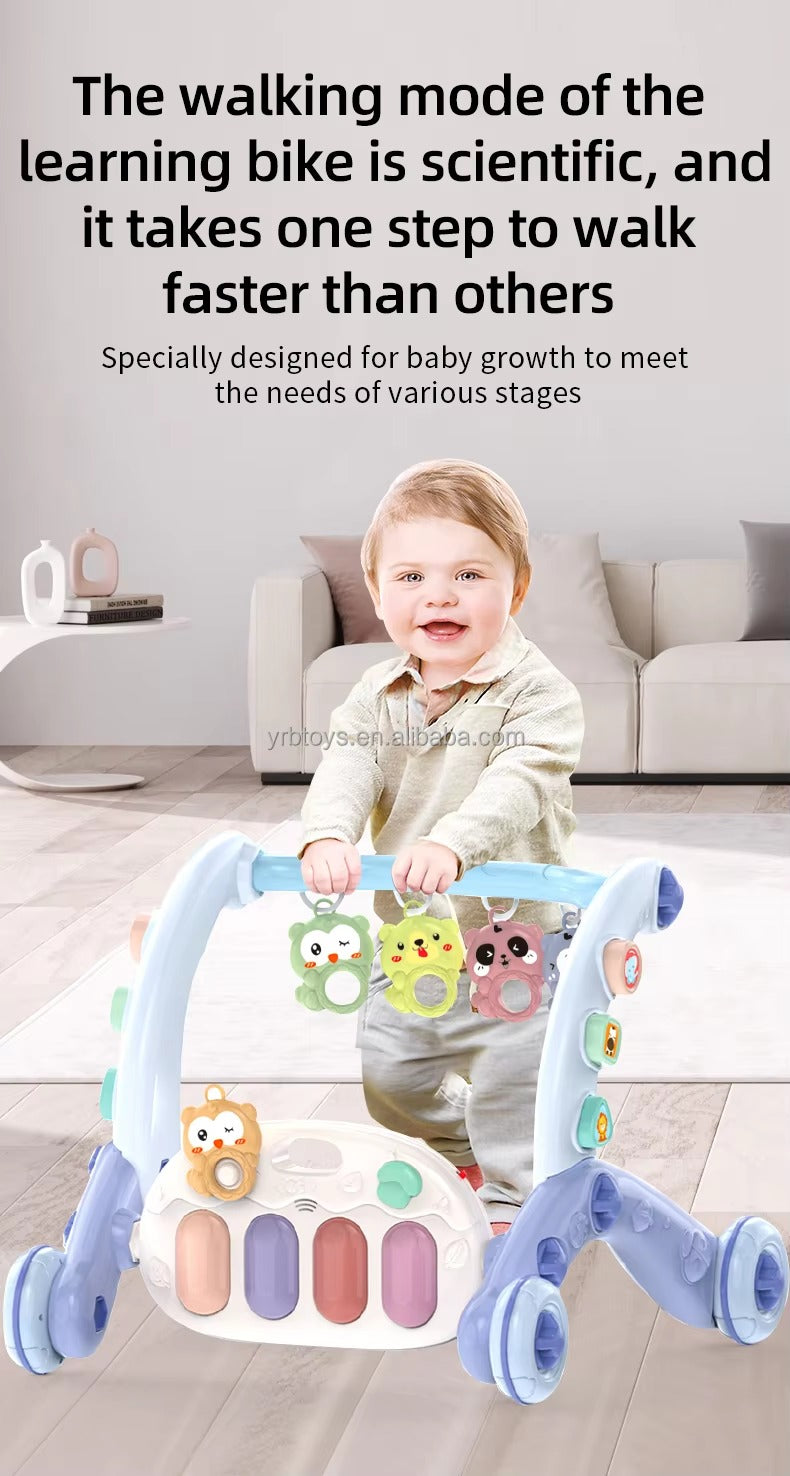 Educational Baby Walker with Musical Toys – Supports Walking & Balance Development