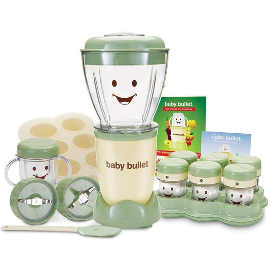 Baby Bullet 22-Piece Set NutriBullet – 200W Baby Bullet Blender BBR-2212M in Green