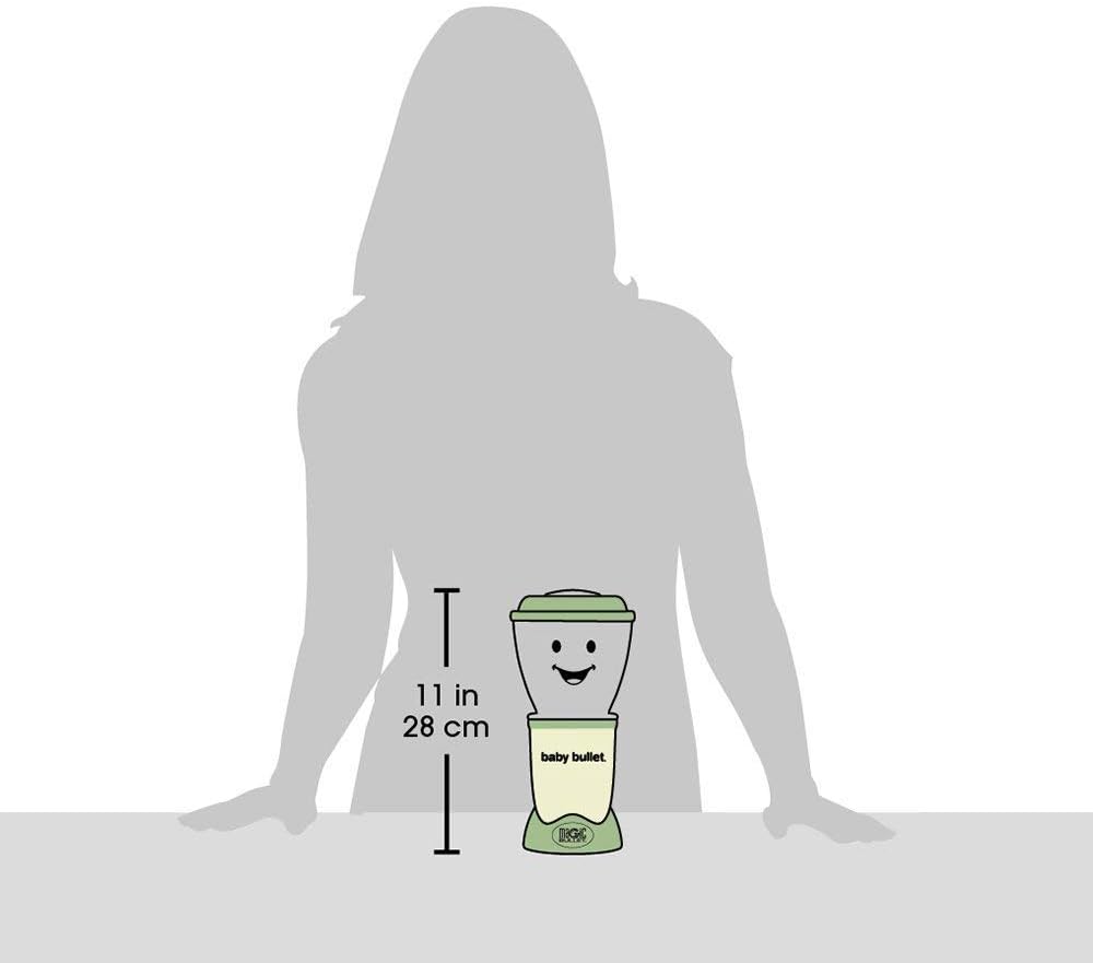 Baby Bullet 22-Piece Set NutriBullet – 200W Baby Bullet Blender BBR-2212M in Green