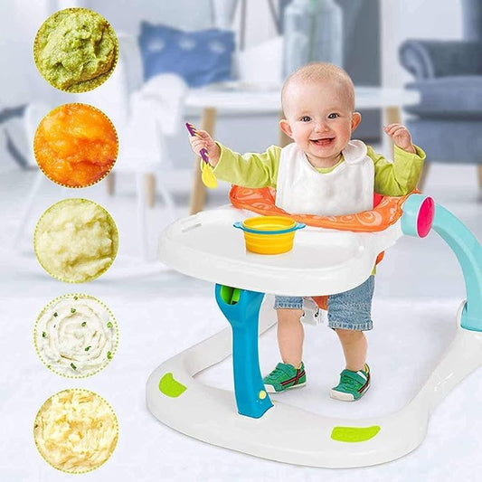 Educational Baby Walker with Musical Toys and Lights, Suitable for Boys and Girls, Helps Babies Learn to Walk and Balance, Safe and Comfortable Entertainment for Infants