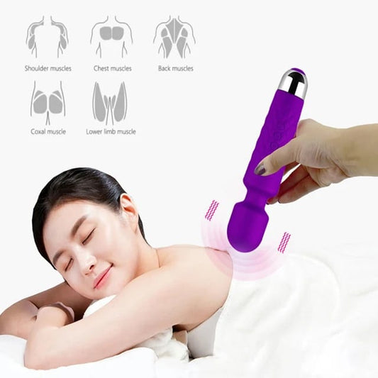 Portable Electric Massager for Muscle Pain Relief and Body Relaxation