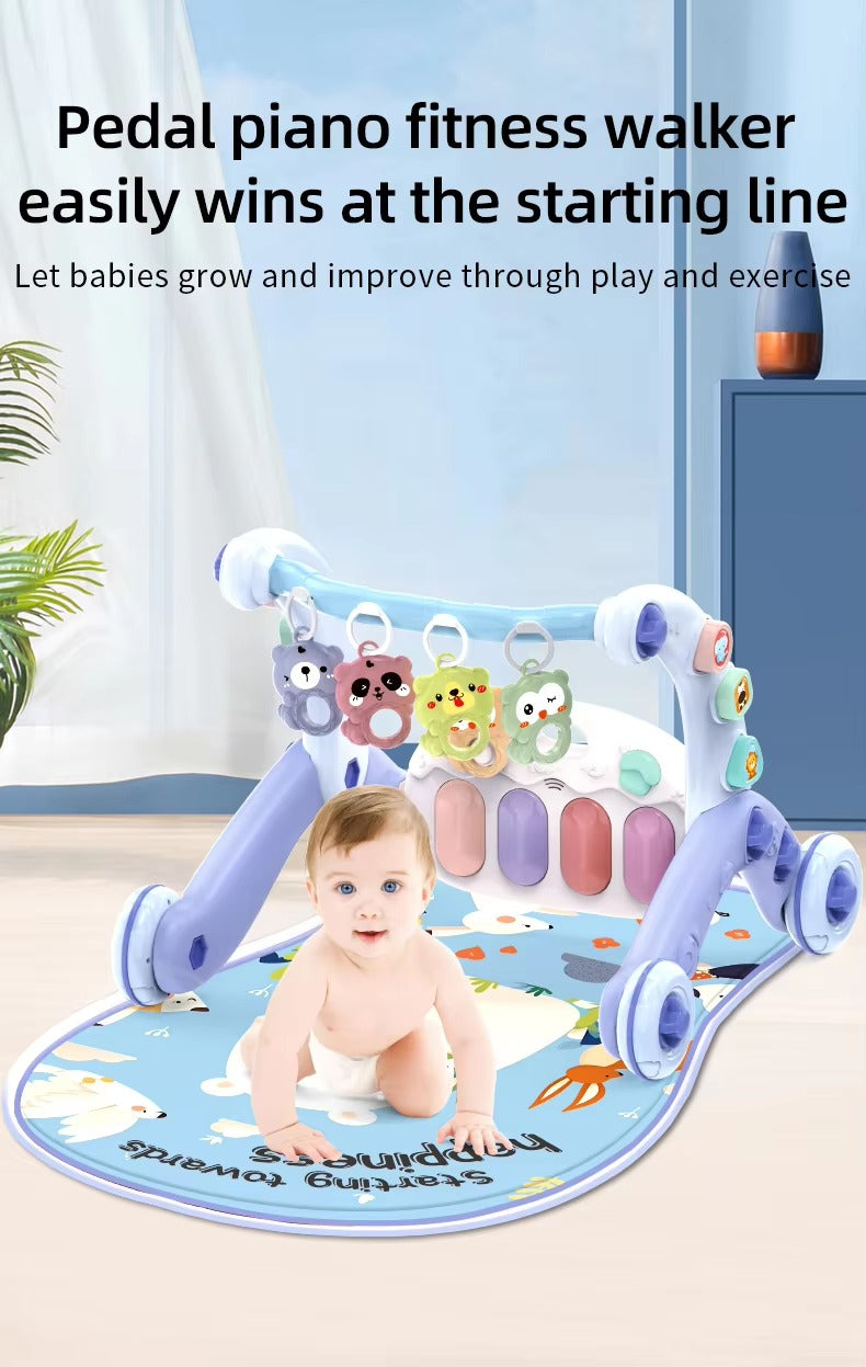 Educational Baby Walker with Musical Toys – Supports Walking & Balance Development