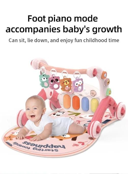 Educational Baby Walker with Musical Toys – Supports Walking & Balance Development